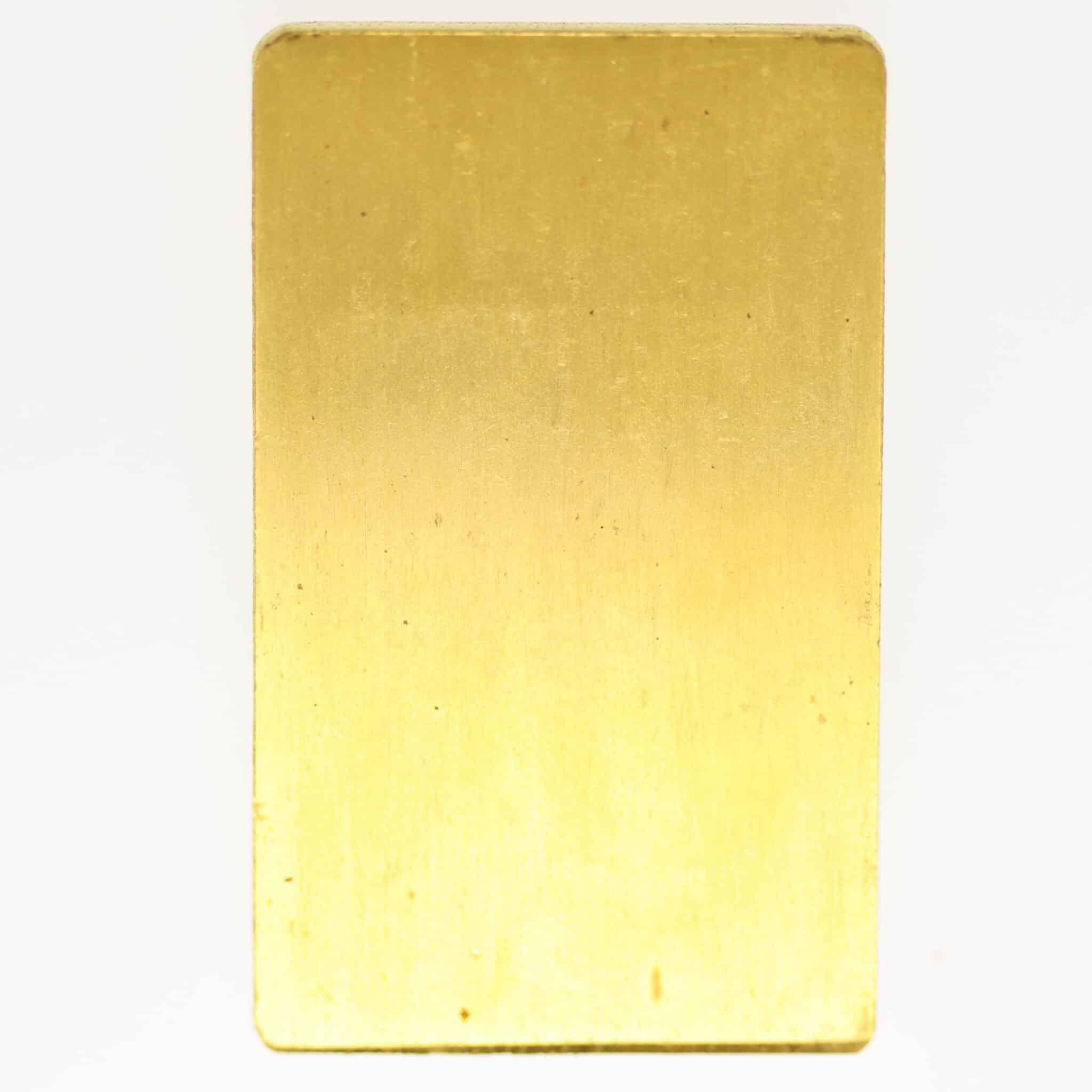 Goldbarren 100 Gramm Heraeus Hanau