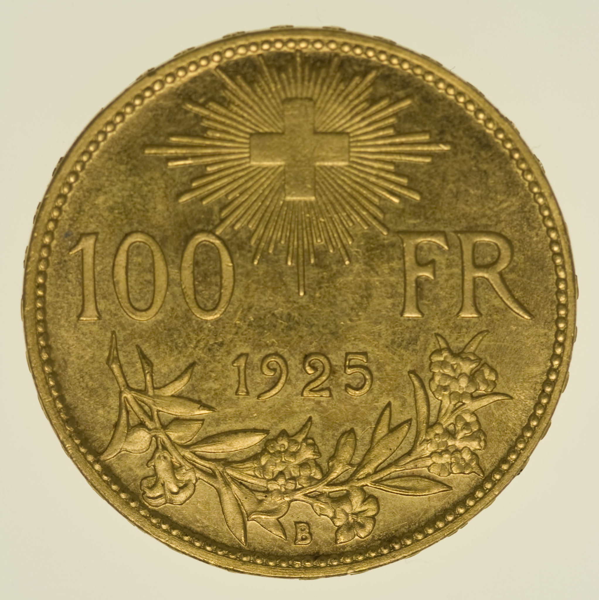 Schweiz 100 Franken 1925 Vreneli