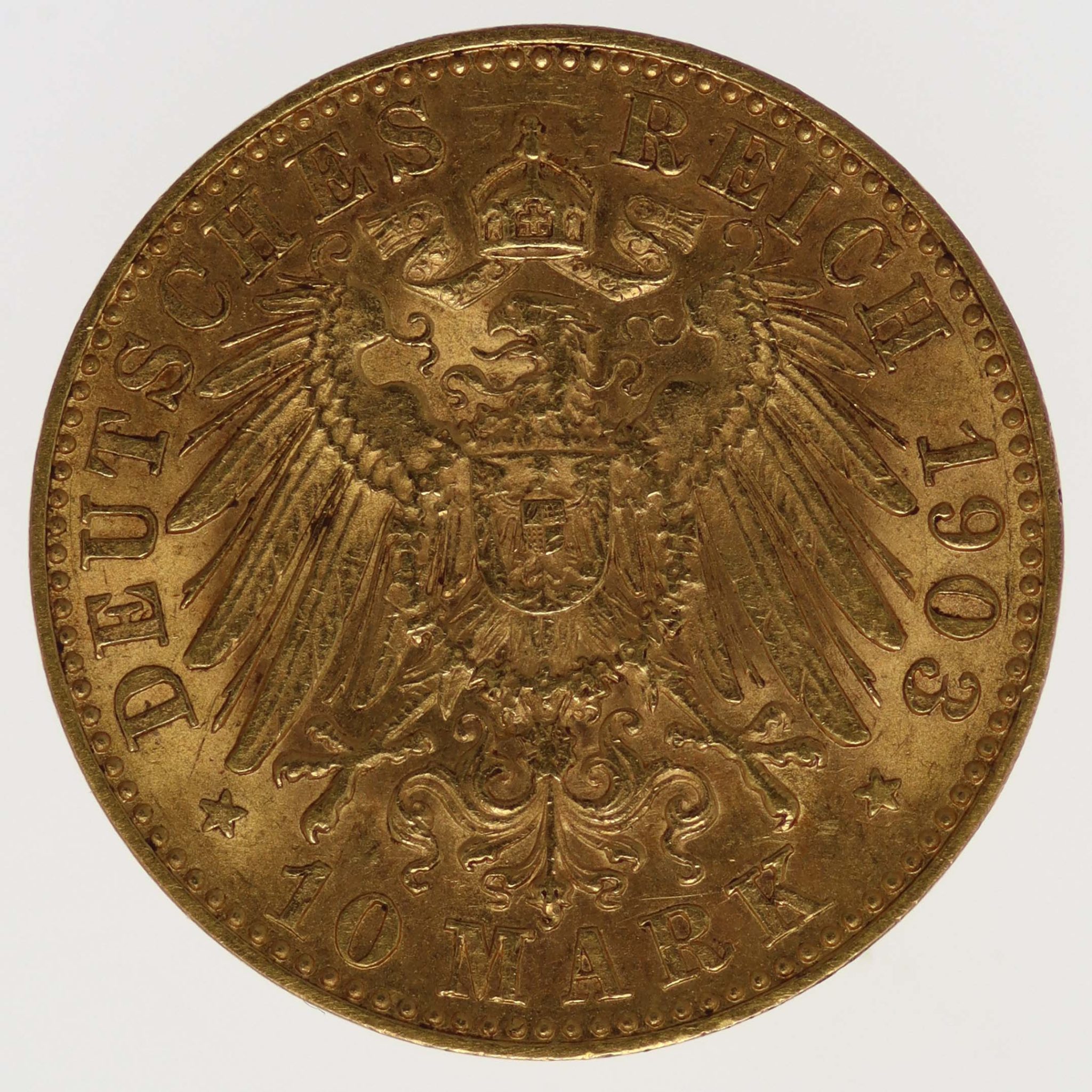Sachsen Georg 10 Mark 1903