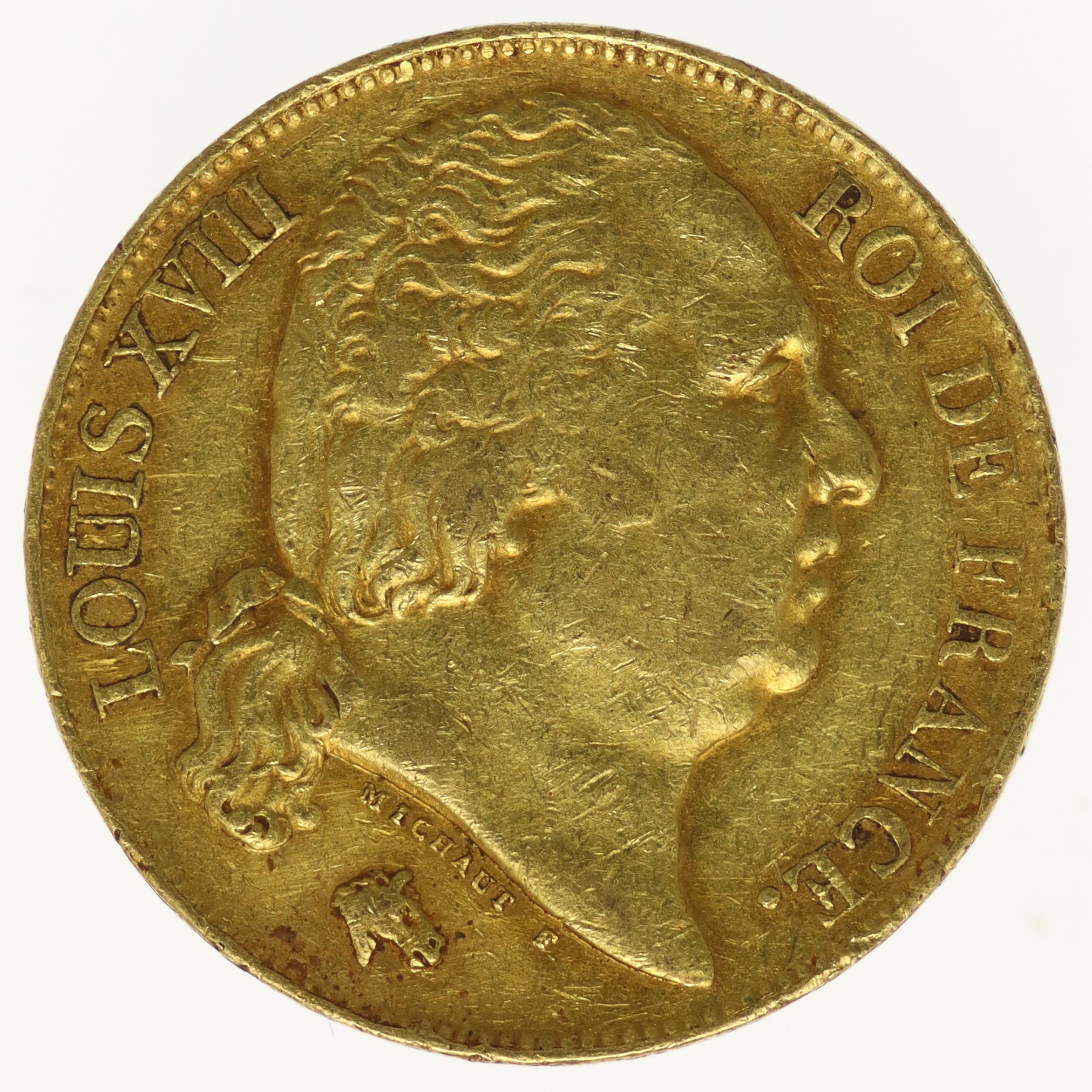 Frankreich Louis XVIII. 20 Francs 1817 Q