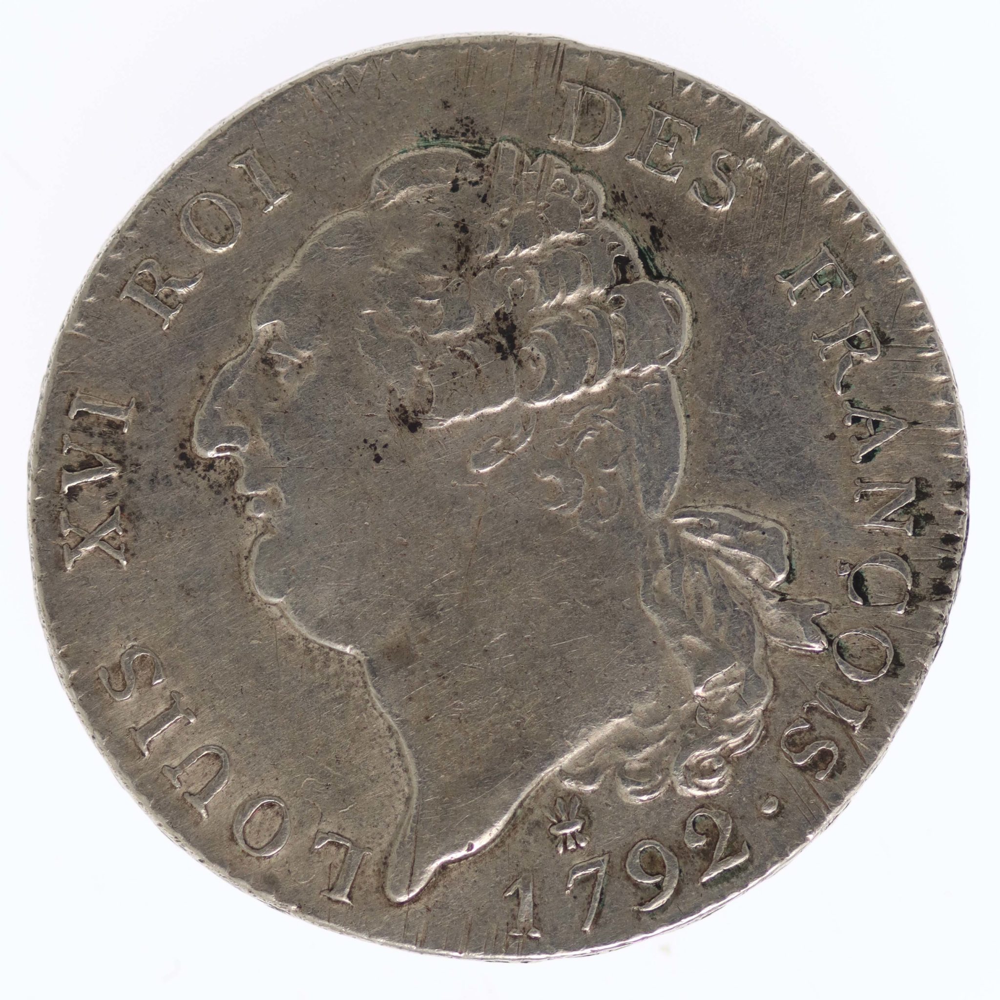 Frankreich Ludwig XVI. Ecu 1792