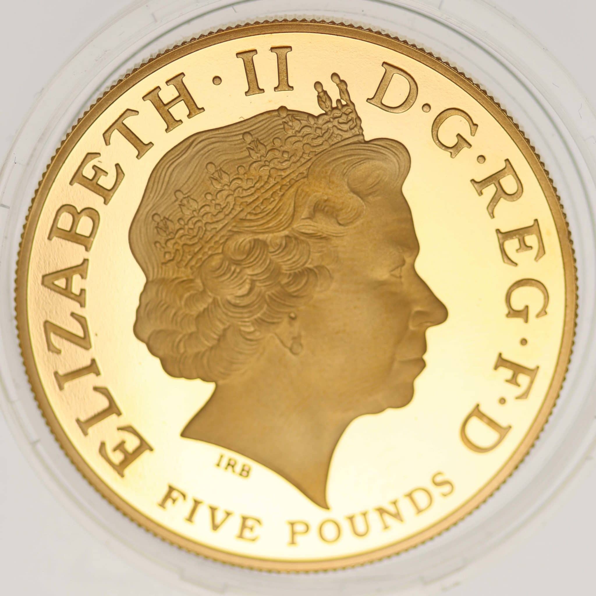 Großbritannien Elisabeth II. 5 Pounds 2010