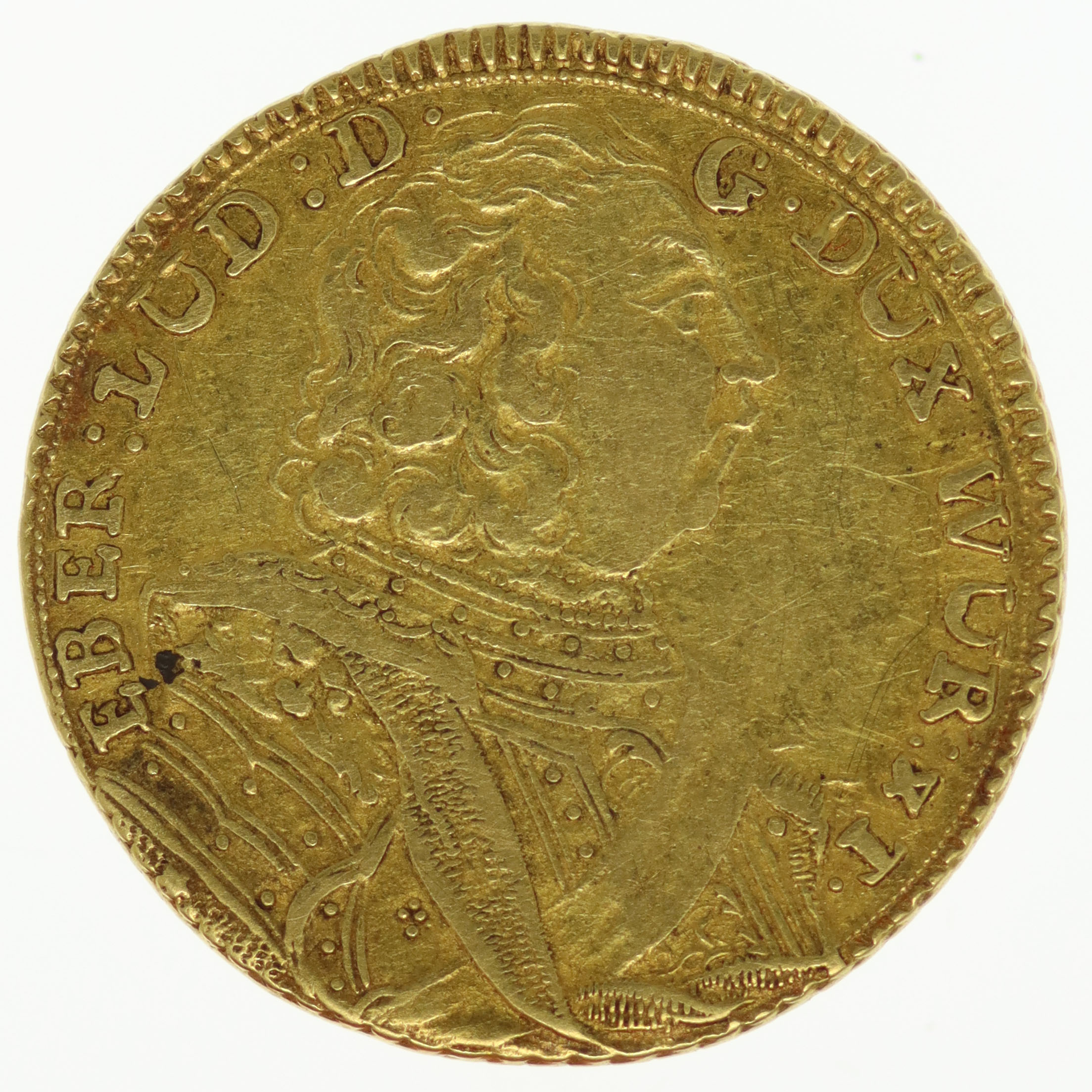 Württemberg Eberhard Ludwig 1/2 Karolin 1732