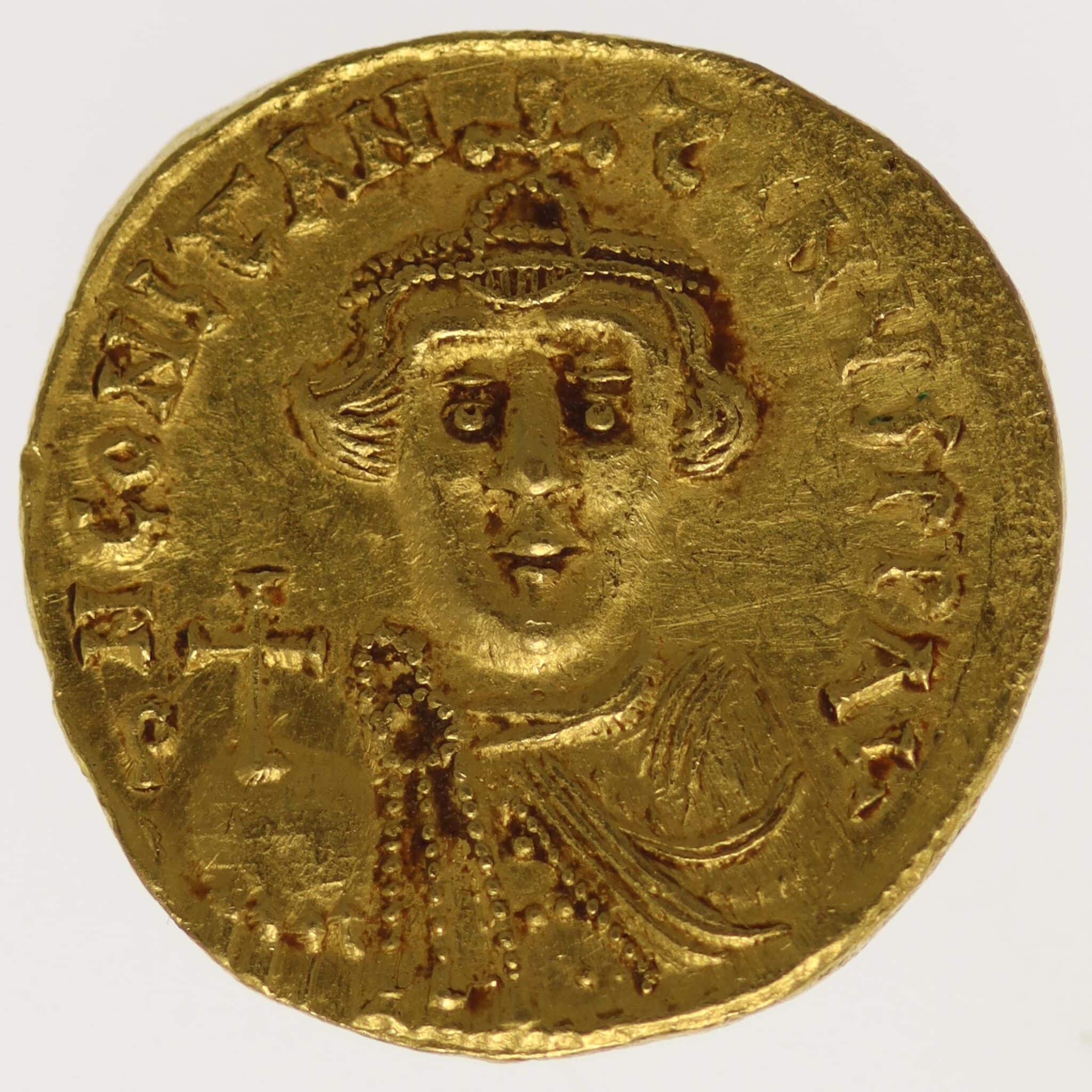 Byzanz Constans II. AV Solidus