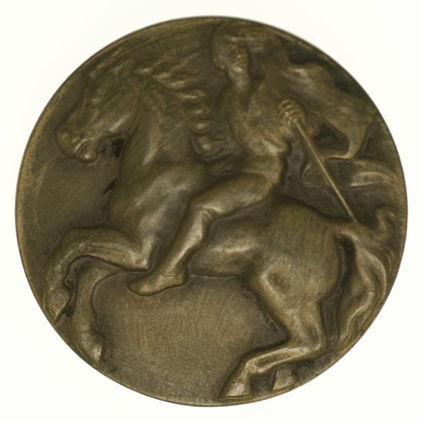 weimarer-republik-deutsche-silbermuenzen - Weimarer Republik Bronzemedaille 1924
