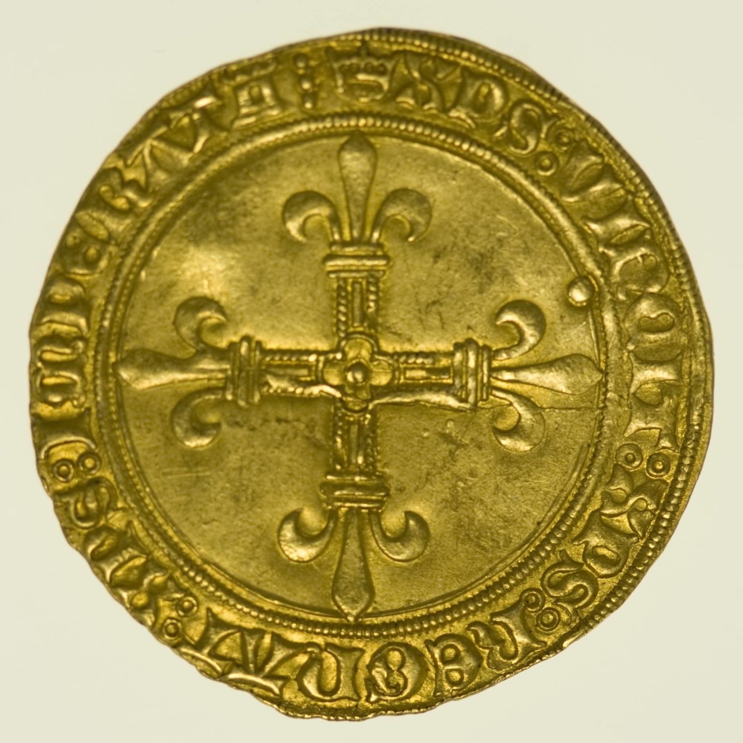Frankreich Karl VIII. Ecu d'or au soleil o.J. Gold RAR