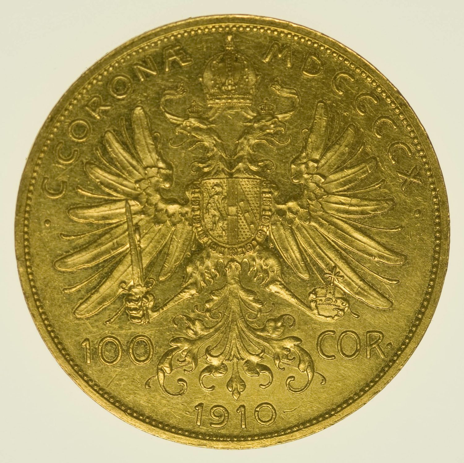 Österreich Franz Joseph I. 100 Kronen 1910 Gold 30,49 Gramm fein RAR