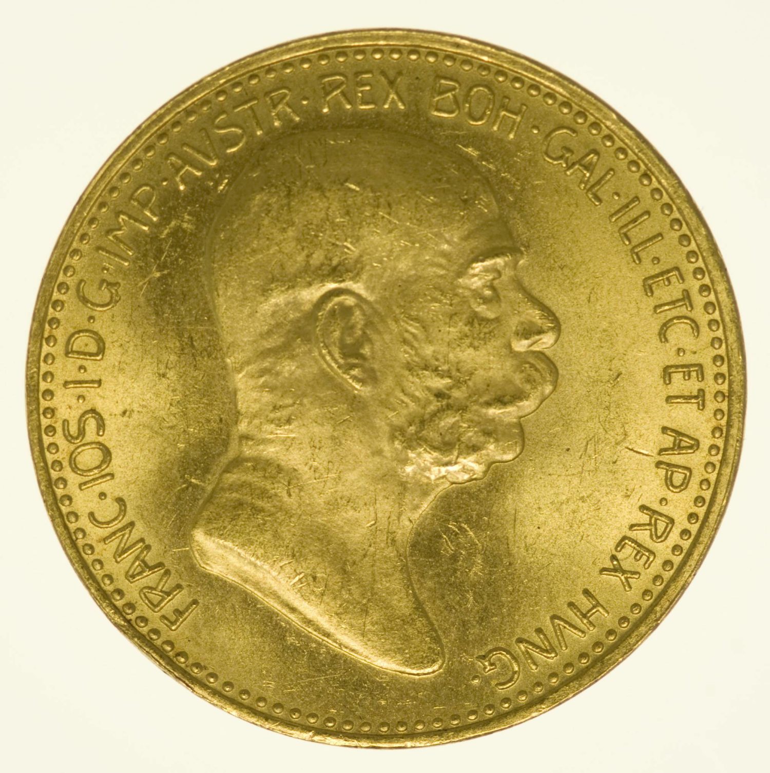 Kaiserreich Österreich Franz Joseph I. 20 Kronen 1908 Gold 6,09g fein RAR