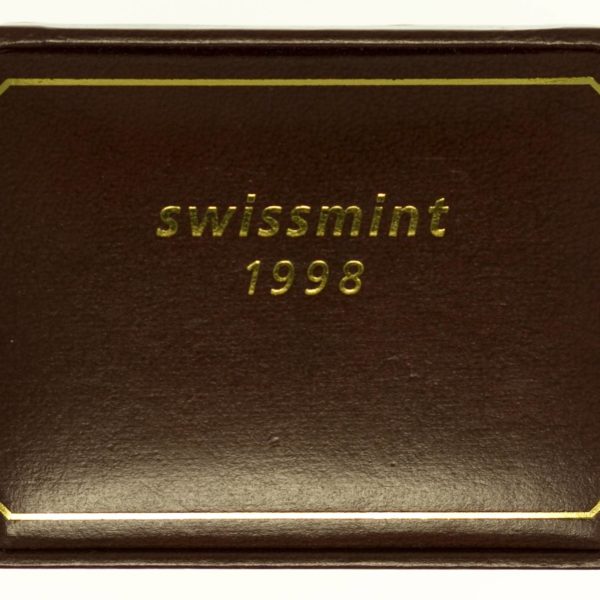 Schweiz 100 Franken Helvetik 100 Franken Bundesstaat Set Gold 40,64 Gramm RAR