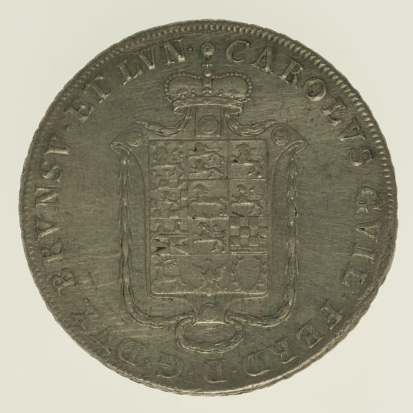 altdeutschland-deutsche-silbermuenzen - Braunschweig Wolfenbüttel Karl Wilhelm Ferdinand Taler 1795