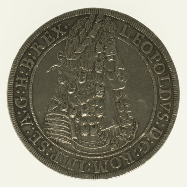 oesterreich-silbermuenzen-uebriges-europa - Österreich Habsburg Leopold I. Taler 1695