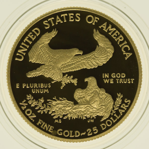 usa - USA 25 Dollars 2008 American Eagle Proof