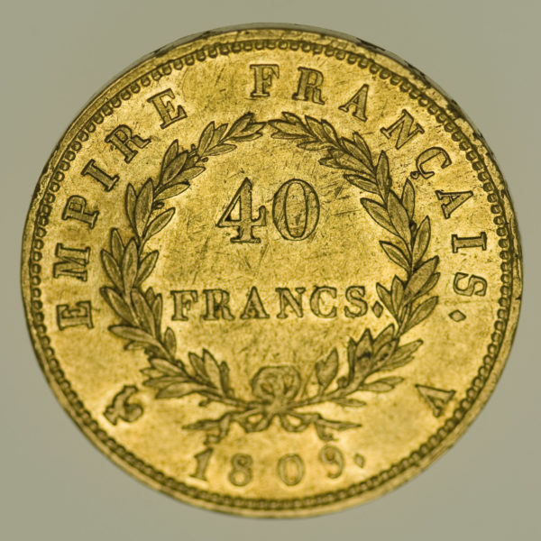 frankreich - Frankreich Napoleon I. 40 Francs 1809 A