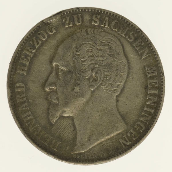 proaurum-sachsen_meiningen_bernhard_erich_freund_2_gulden_1854_4699_1