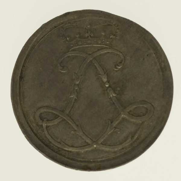 altdeutschland-deutsche-silbermuenzen - Hessen Darmstadt Ludwig VIII. Silbermedaille 1740