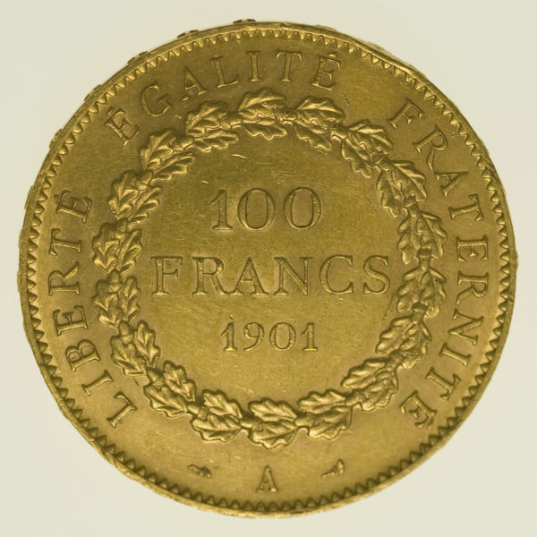 frankreich - Frankreich 100 Francs 1901 A