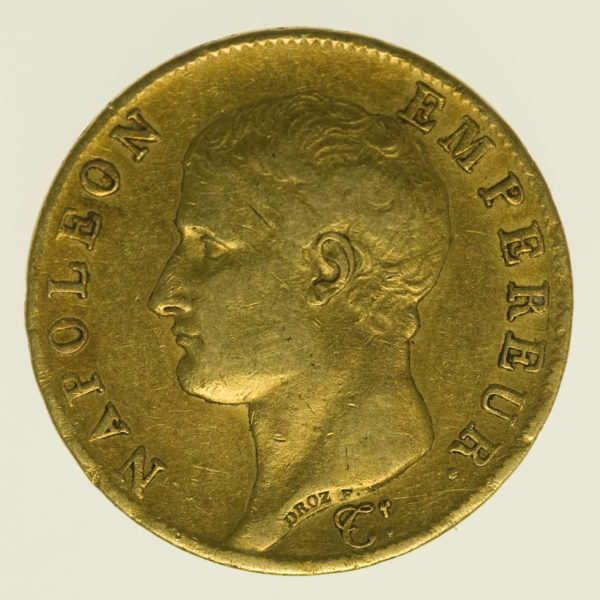 frankreich - Frankreich Napoleon I. 40 Francs AN 14 A