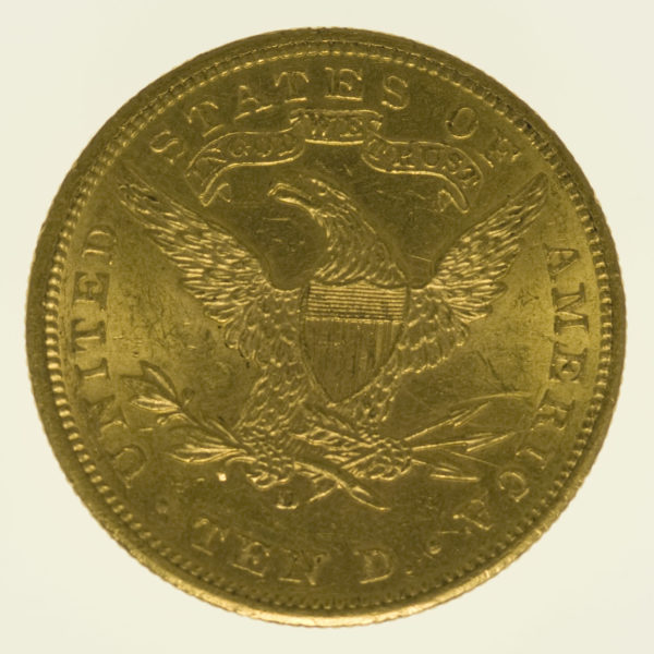 usa - USA 10 Dollars 1906 D Liberty / Kopf