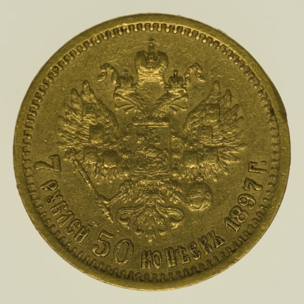 russland - Russland Nikolaus II. 7,5 Rubel 1897
