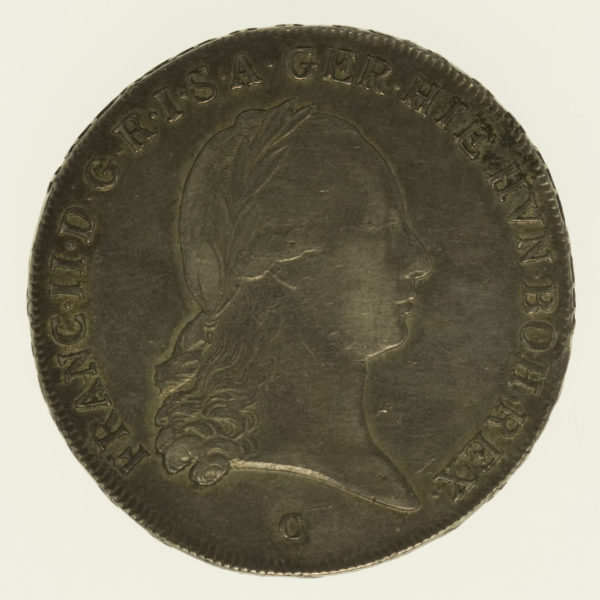 oesterreich-silbermuenzen-uebriges-europa - Österreich RDR Franz II. Kronentaler 1797 C