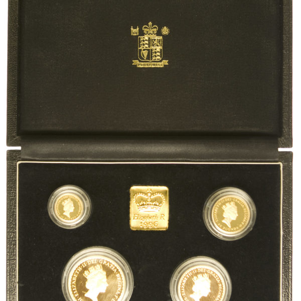grossbritannien - Großbritannien Elisabeth II. Britannia proof Set 1996