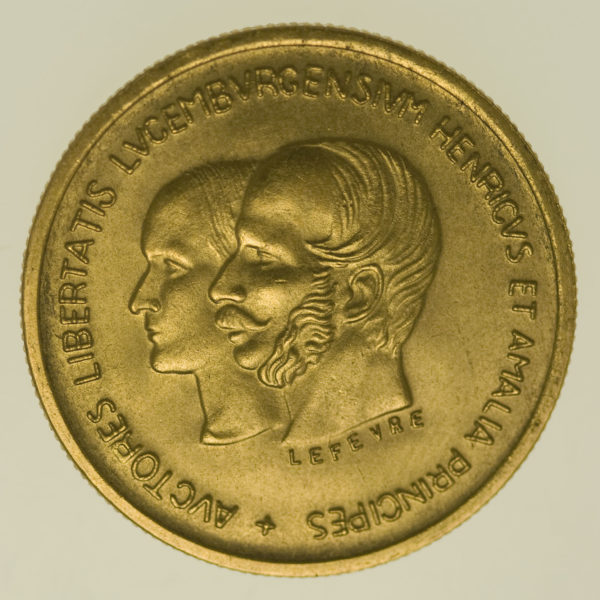 luxemburg - Luxemburg Jean Goldmedaille 1967