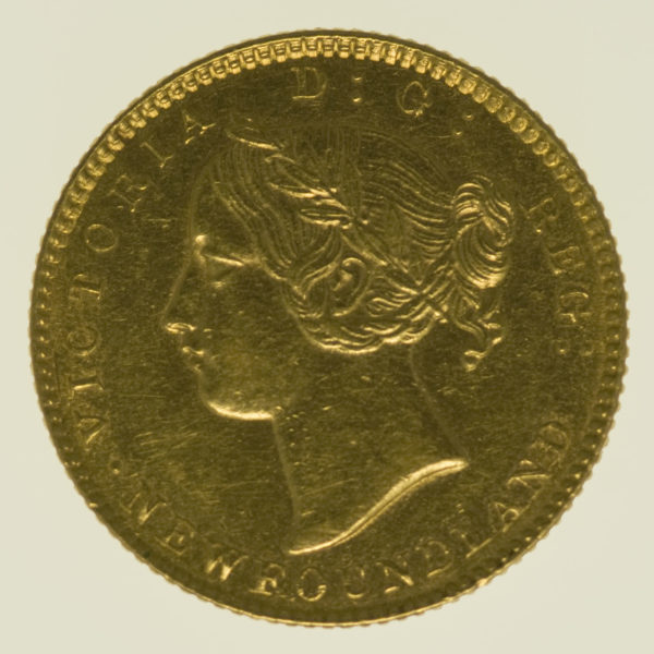 neufundland, kanada - Kanada Neufundland Victoria 2 Dollars 1885