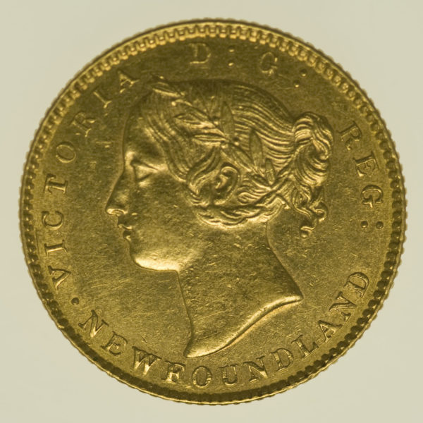 neufundland, kanada - Kanada Neufundland Victoria 2 Dollars 1885