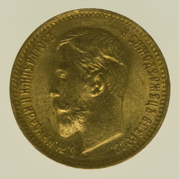 russland - Russland Nikolaus II. 5 Rubel 1903