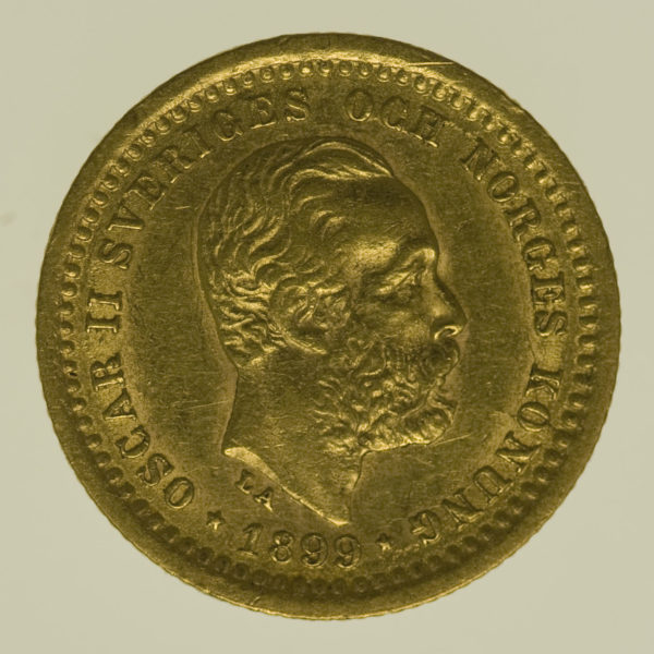 schweden - Schweden Oskar II. 5 Kronen 1899