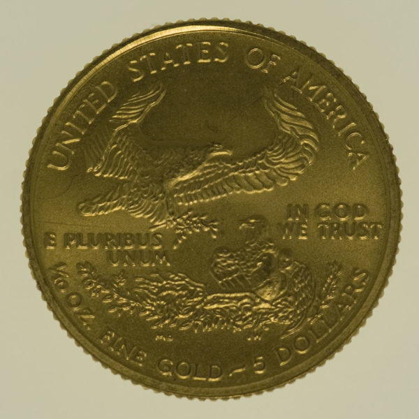 usa - USA 5 Dollars 2007 American Eagle versilbert