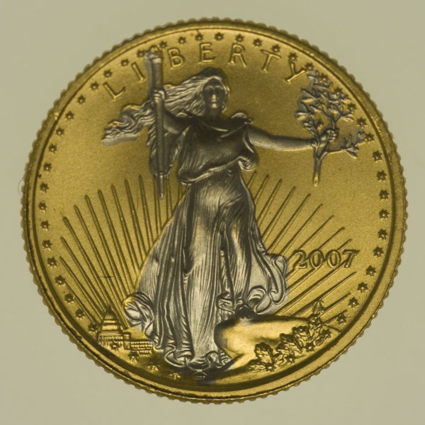 usa - USA 5 Dollars 2007 American Eagle versilbert