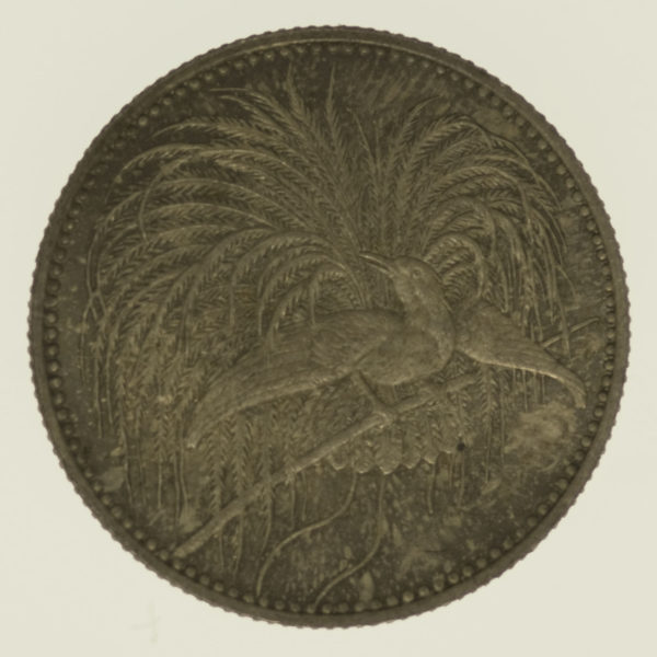 deutsche-kolonien-deutsche-silbermuenzen - Deutsch Neu Guinea Wilhelm II. 1/2 Mark 1894