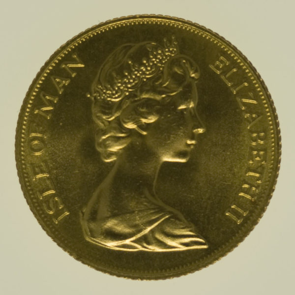 isle-of-man - Isle of Man Elisabeth II. 4 Coin Set 1973