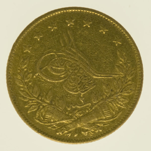 tuerkei - Türkei Abdul Aziz 100 Kurush 1865