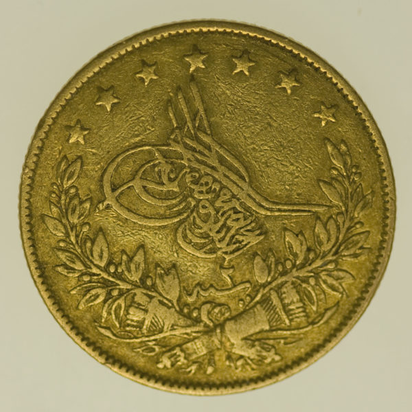 tuerkei - Türkei Abdul Aziz 100 Kurush 1865