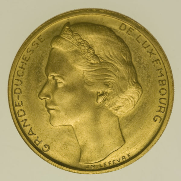 luxemburg - Luxemburg Jean Goldmedaille 1964