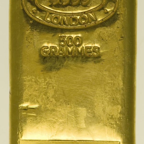 goldbarren - Goldbarren 500 Gramm Johnson Matthey