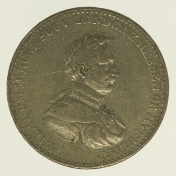 altdeutschland-deutsche-silbermuenzen - Hessen Kassel Wilhelm II. Taler 1822