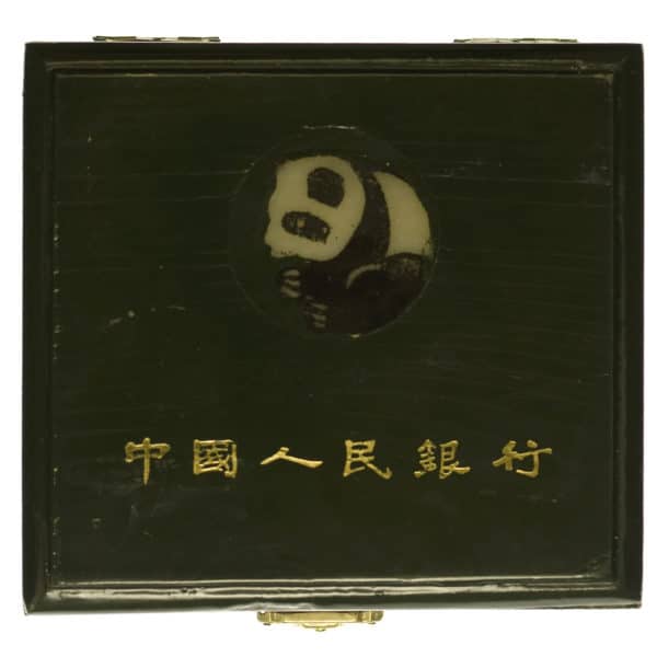 china-silbermuenzen-uebrige-welt - China Panda 5 Unzen 1988