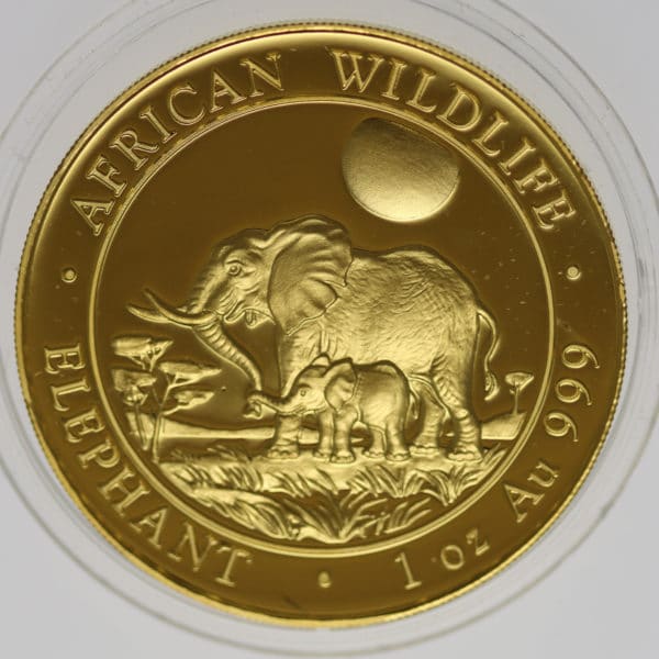 somalia - Somalia African Wildlife 1.000 Shillings 2011 Elephant
