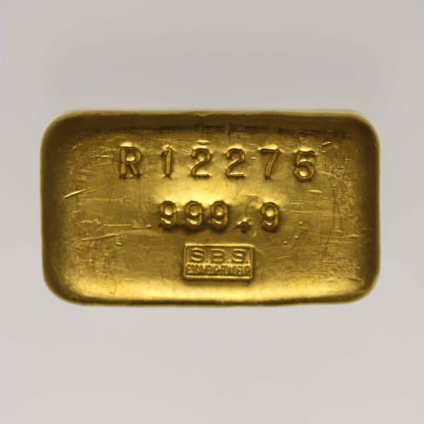 goldbarren - Goldbarren 500 Gramm Schweiz S.B.S. Societe de Banque Suisse