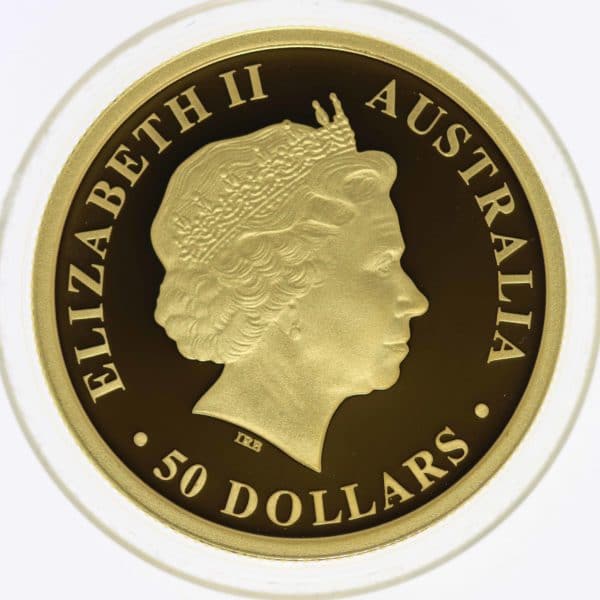 australien - Australien Elisabeth II. 50 Dollars 2013 Discover Kangaroo 1/2 OZ