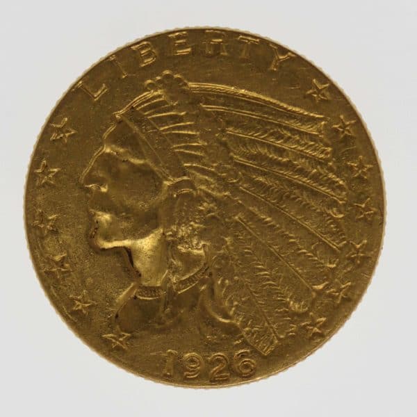 usa - USA 2,5 Dollars 1926 Indianer