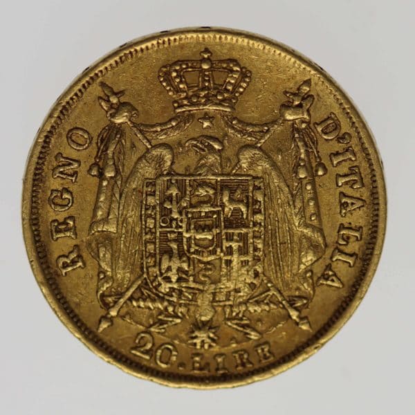 italien - Italien Napoleon I. 20 Lire 1812 M