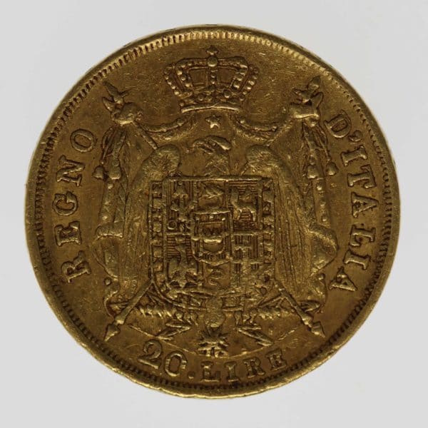 italien - Italien Napoleon I. 20 Lire 1812 M