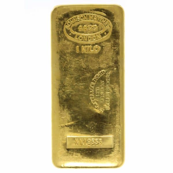 goldbarren - Goldbarren 1000 Gramm Johnson Matthey