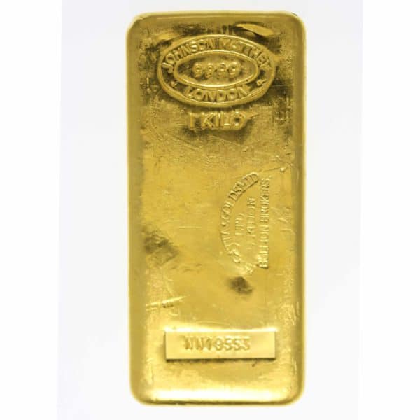 goldbarren - Goldbarren 1000 Gramm Johnson Matthey