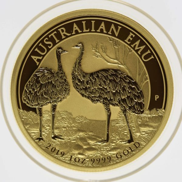 australien - Australien Elisabeth II. 100 Dollars 2019 1 OZ Emu