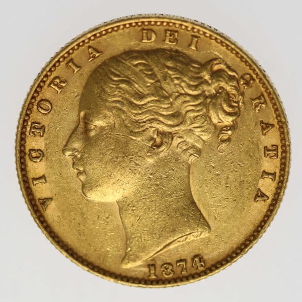 australien - Australien Victoria Sovereign 1874 M